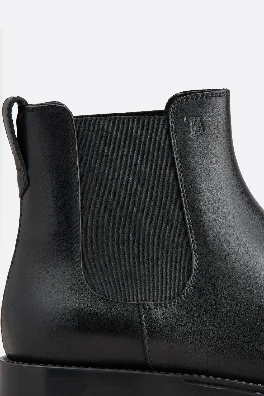 TOD'S stivaletto chelsea in pelle liscia Convenienza
