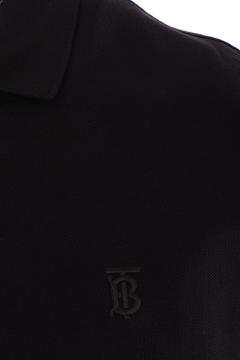 BURBERRY polo Eddie in piquet Saldi