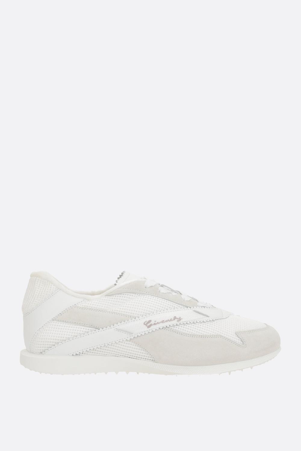 GIVENCHY sneaker in rete e suede