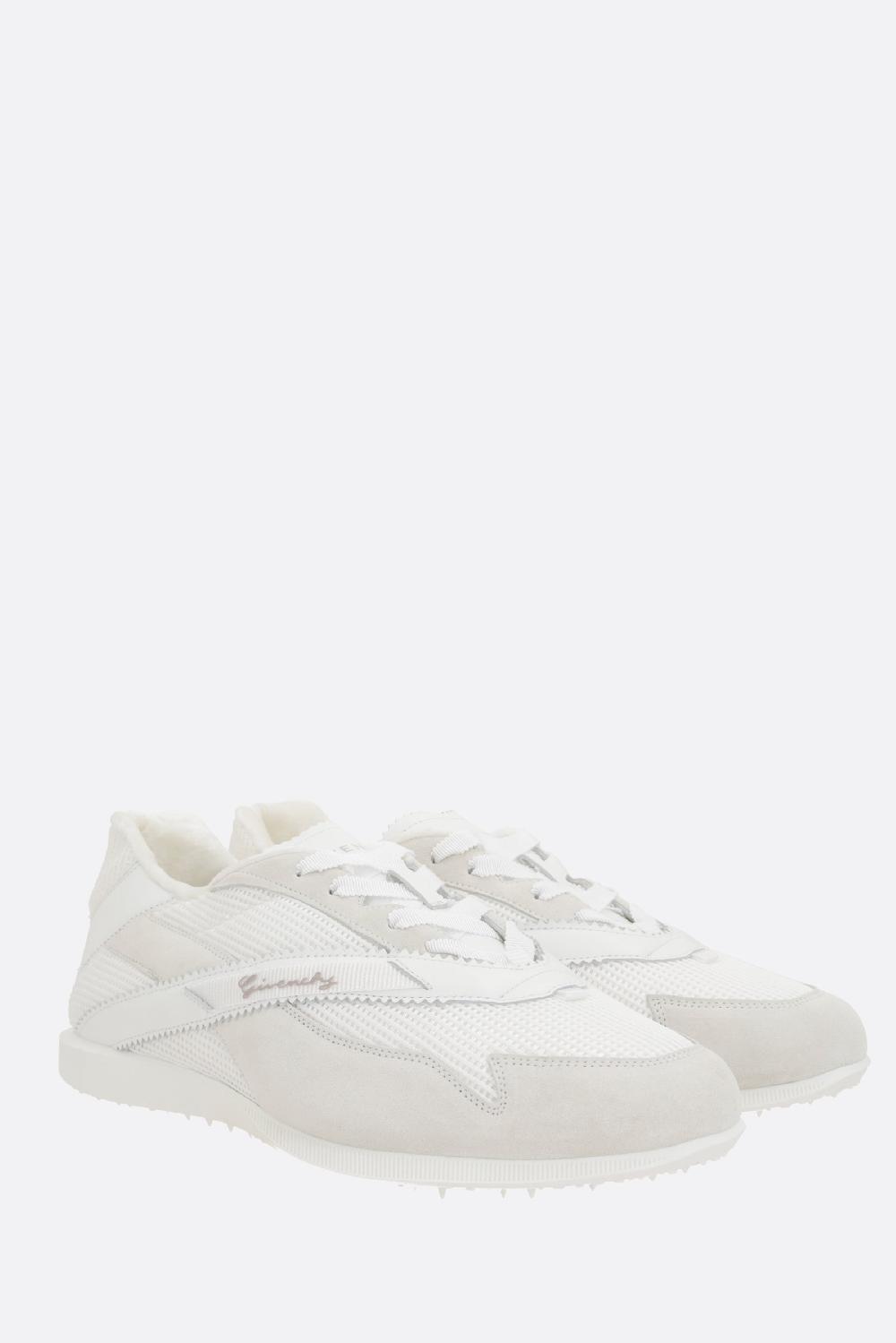 GIVENCHY sneaker in rete e suede Sconto di tempo limitato