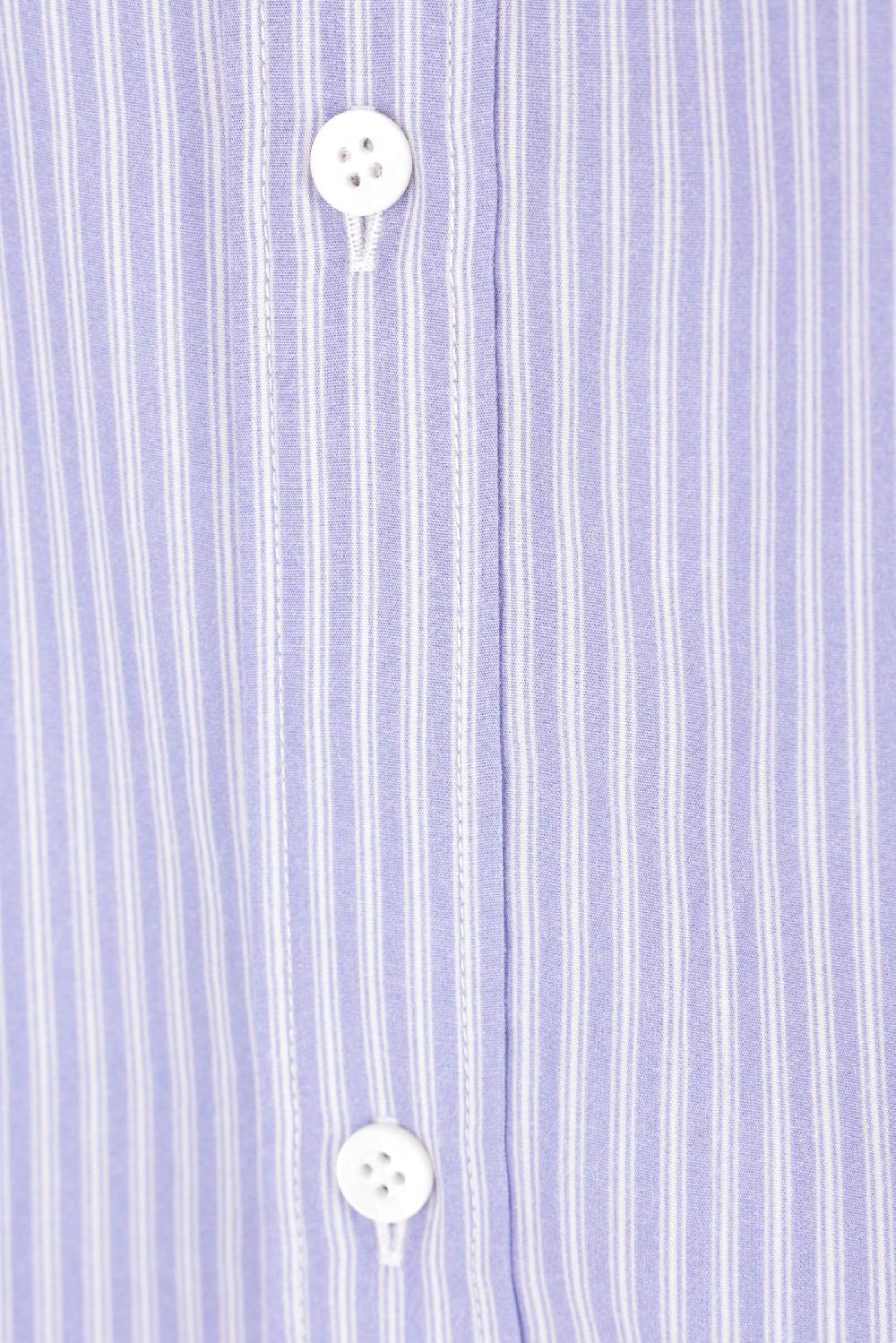 BALENCIAGA camicia oversize Fluida in popeline a righe Shopping online