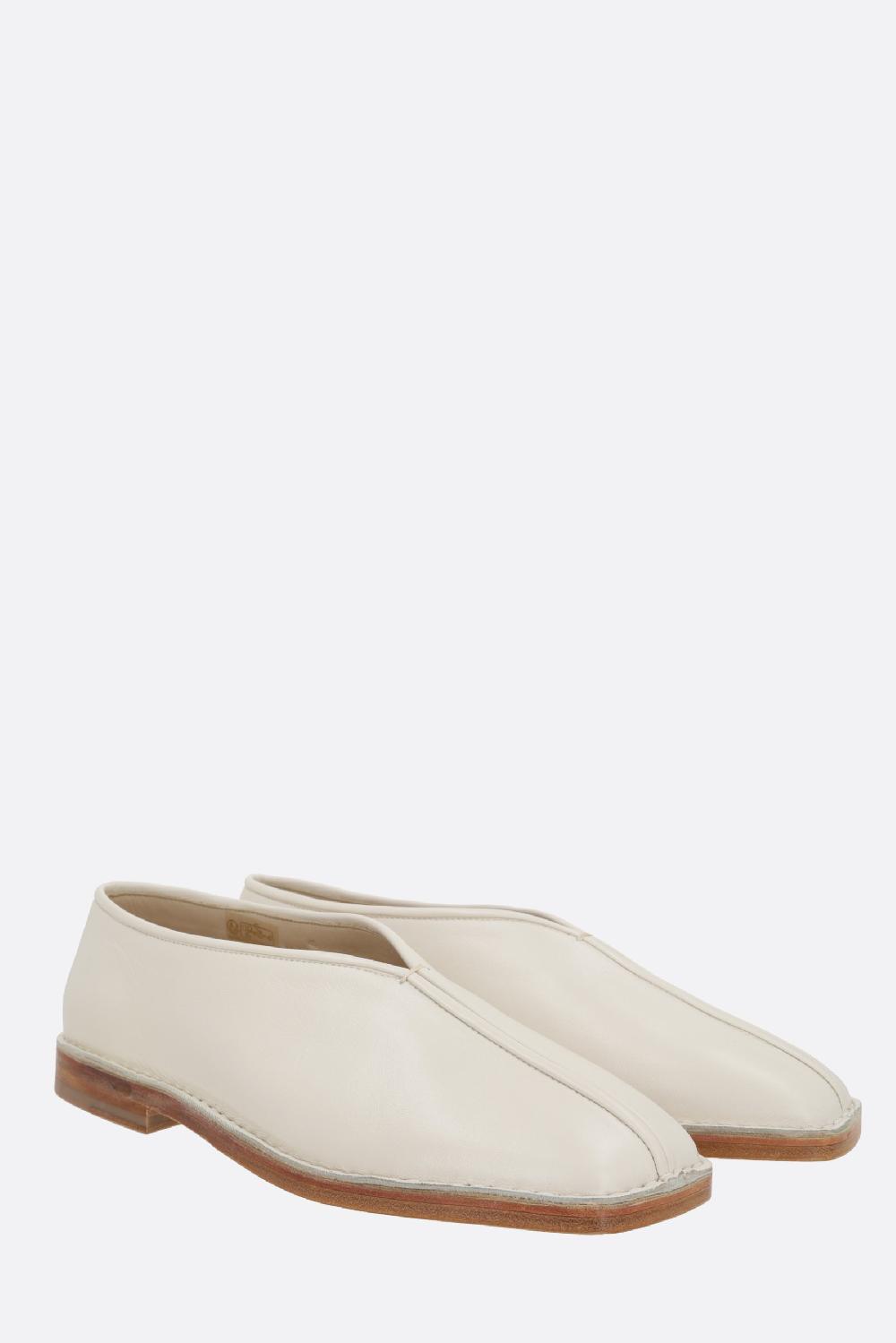 LEMAIRE slipper Piped in nappa Vendite stagionali