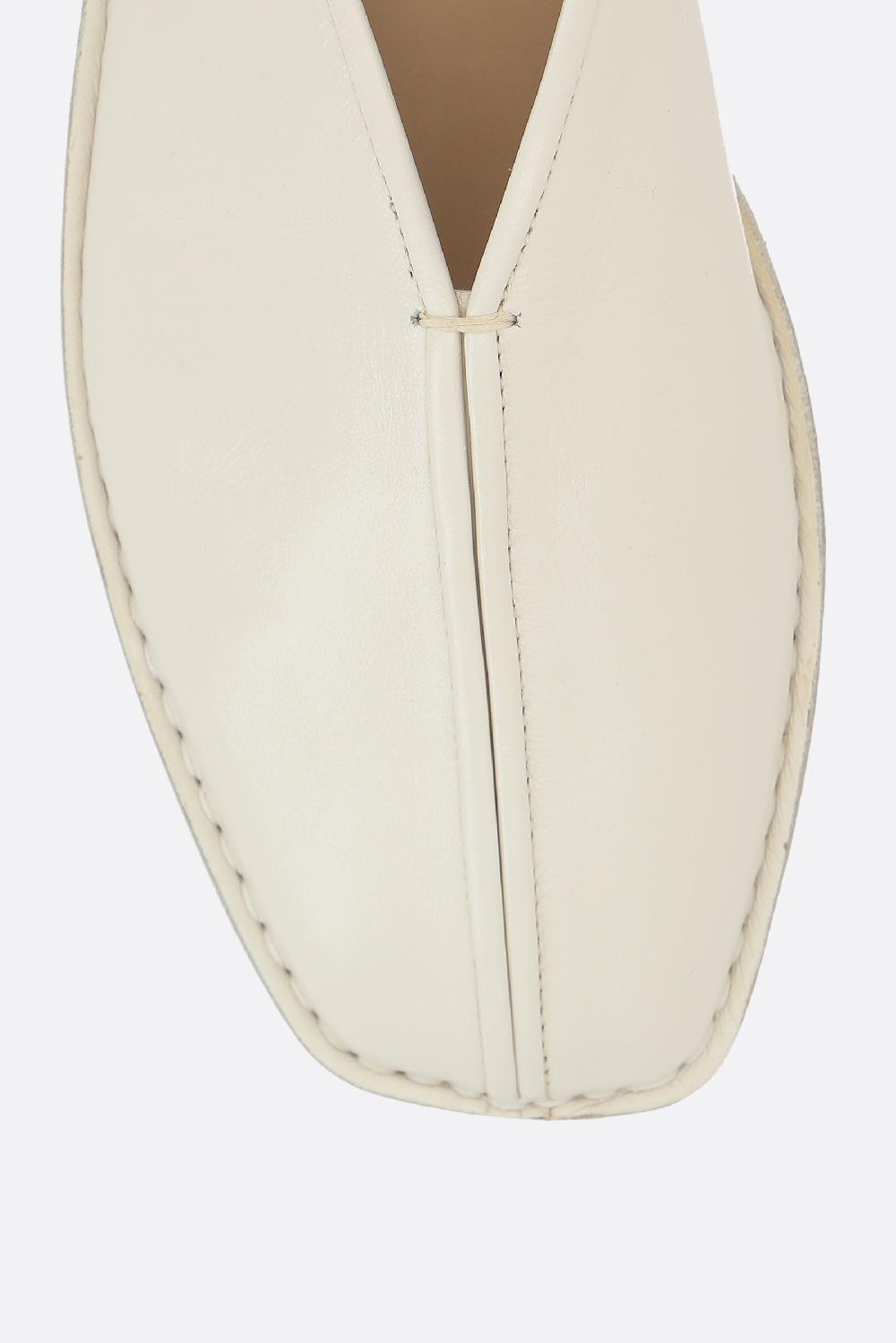 LEMAIRE slipper Piped in nappa Vendite stagionali