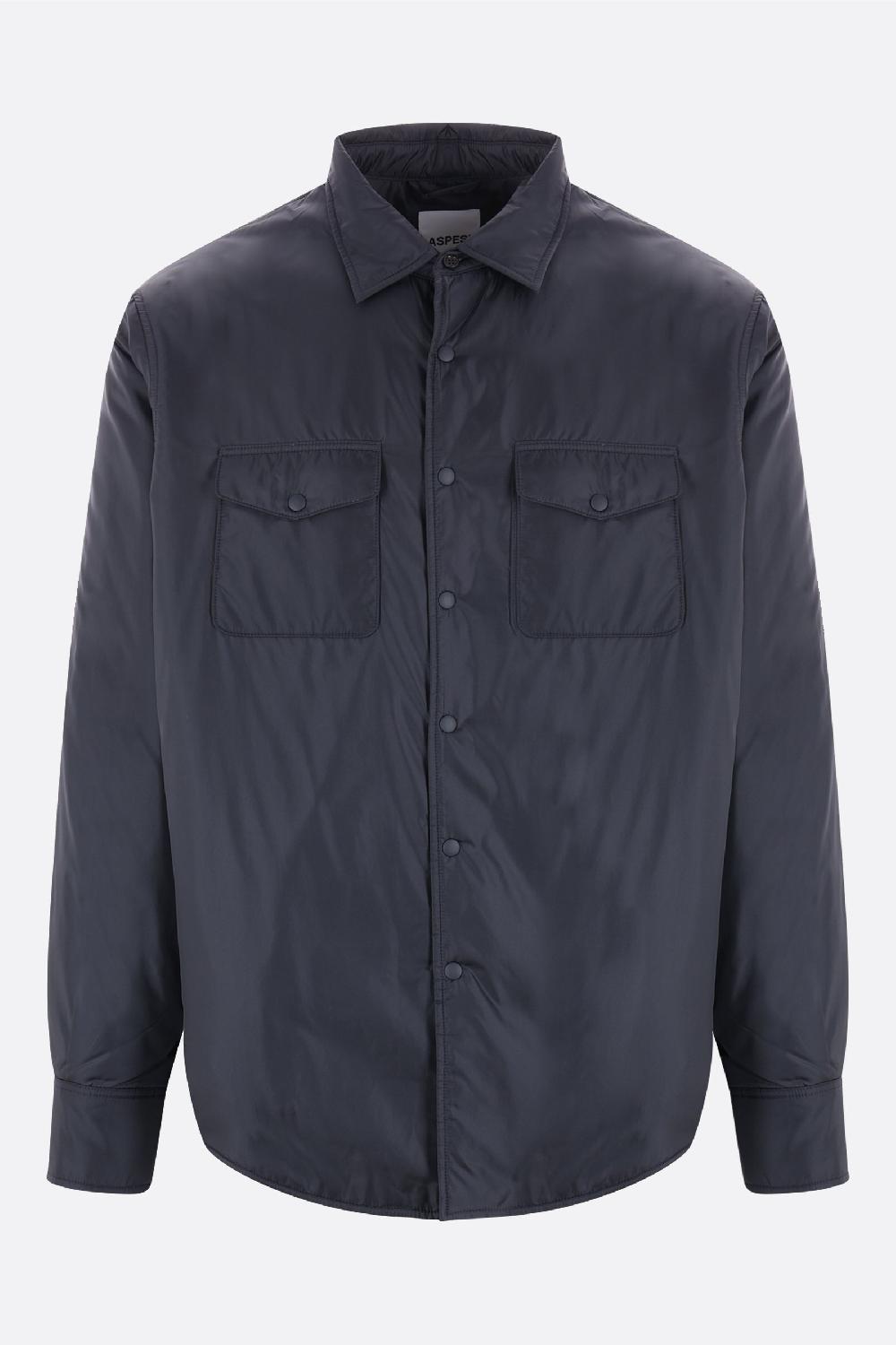 ASPESI giacca camicia imbottita Tredici Più in nylon