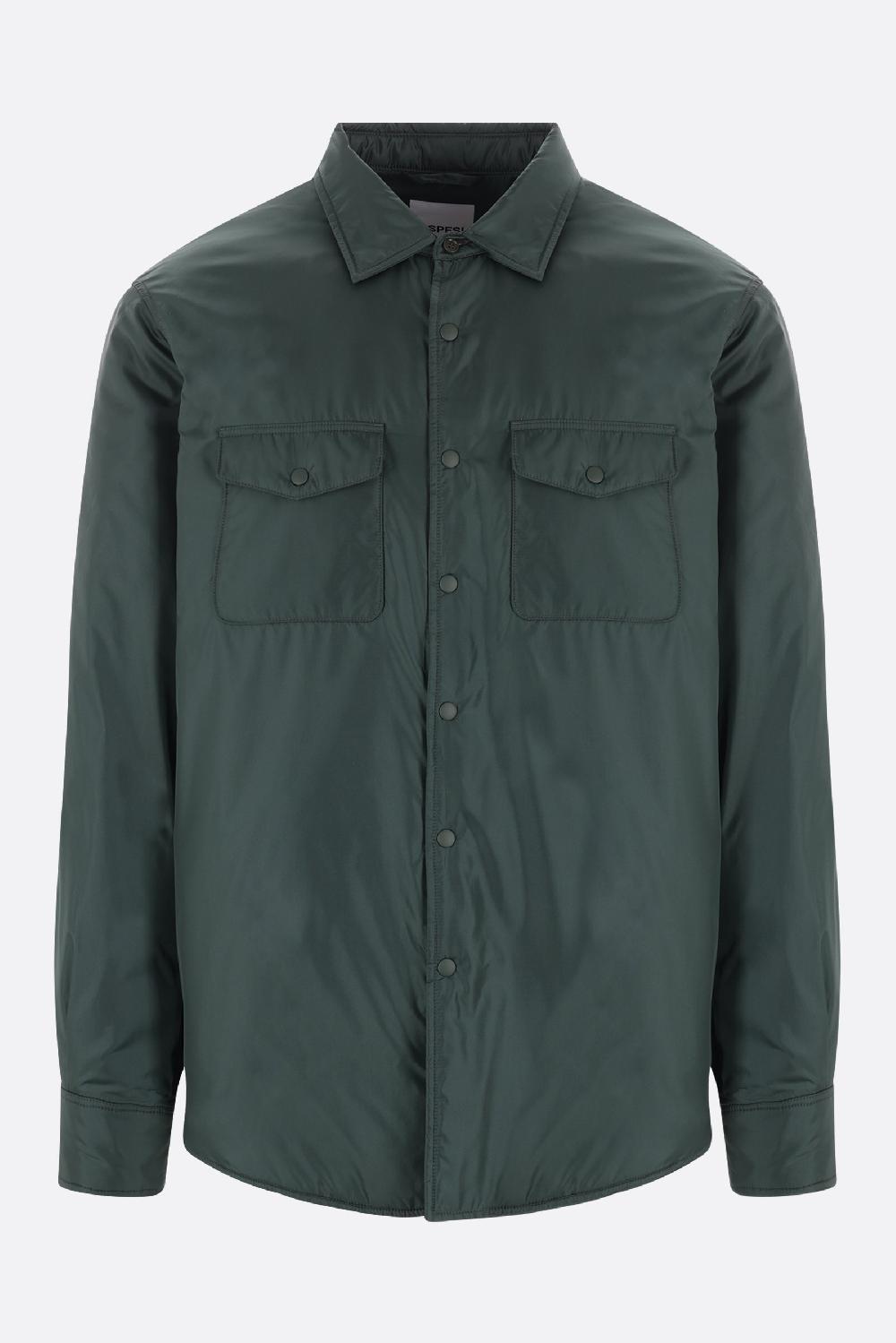 ASPESI giacca camicia imbottita Tredici Più in nylon Smaltimento dello stoccaggio
