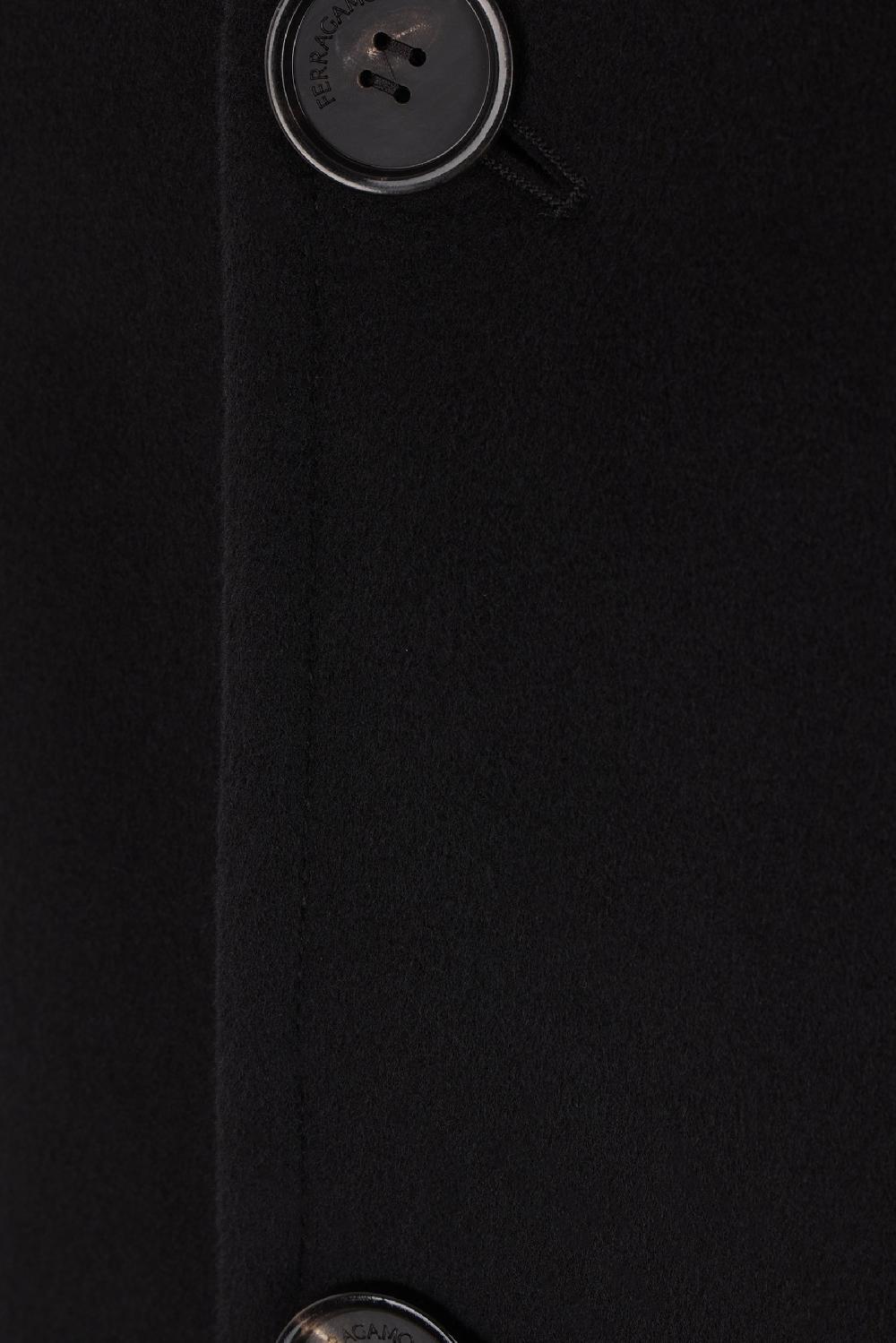FERRAGAMO cappotto doppiopetto in lana e cashmere Ritorno libero
