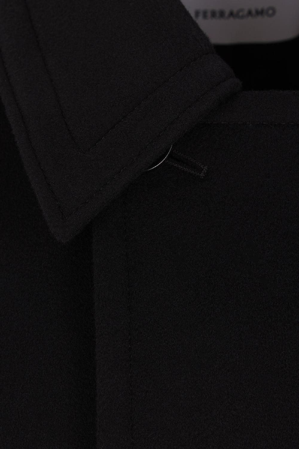 FERRAGAMO cappotto doppiopetto in lana e cashmere Ritorno libero