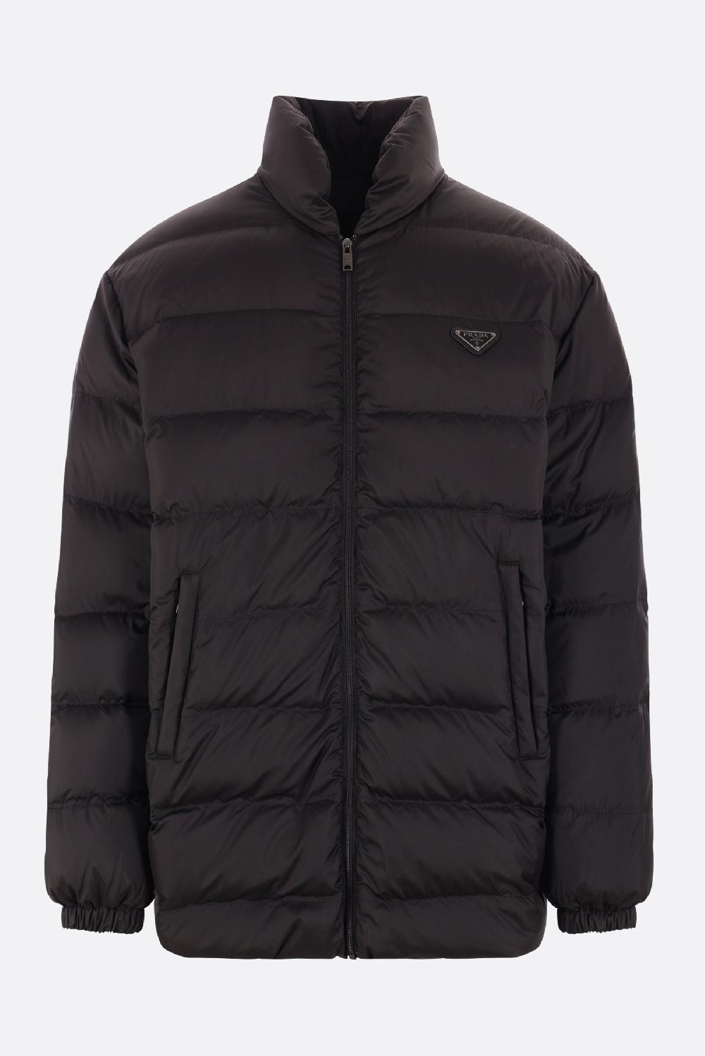 PRADA giubbotto oversize in cashmere con piumino removibile Super sconto
