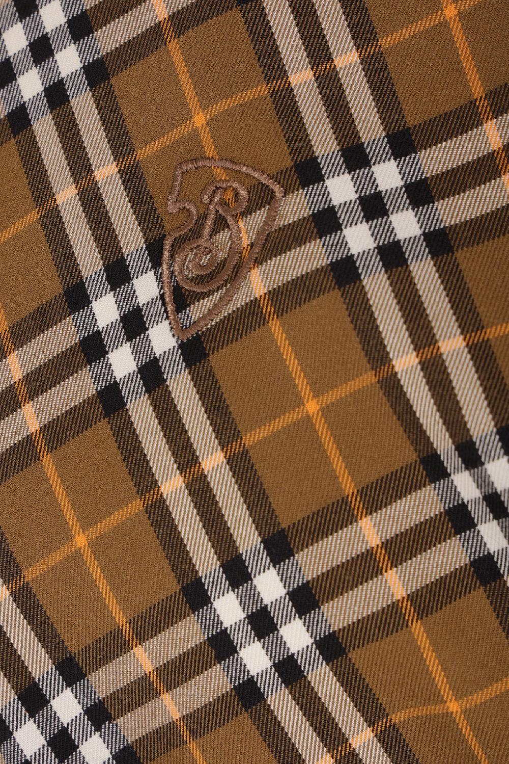 BURBERRY camicia in cotone Check Trasporto libero internazionale