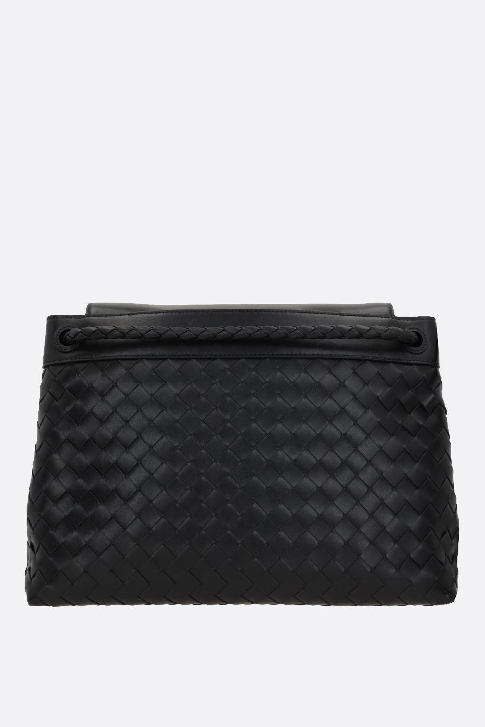 BOTTEGA VENETA borsa messenger Andiamo media in Intrecciato 15 Limitato a 3 giorni
