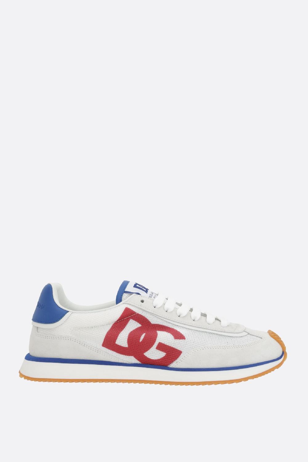 DOLCE & GABBANA sneaker Dragon in rete e suede 50% di sconto per tempo limitato