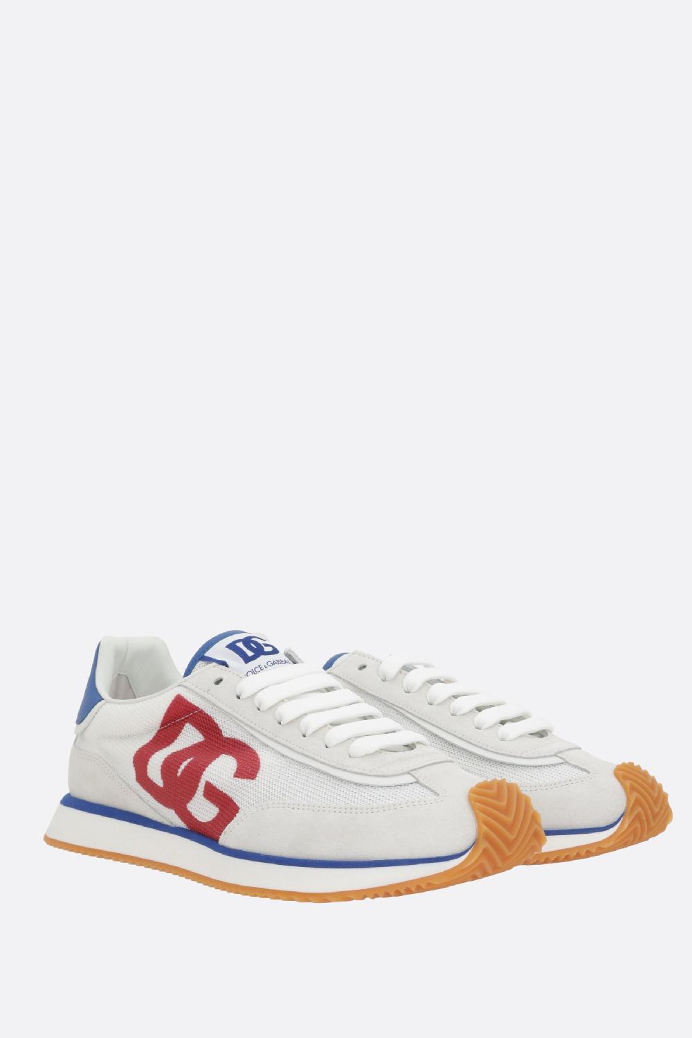 DOLCE & GABBANA sneaker Dragon in rete e suede 50% di sconto per tempo limitato