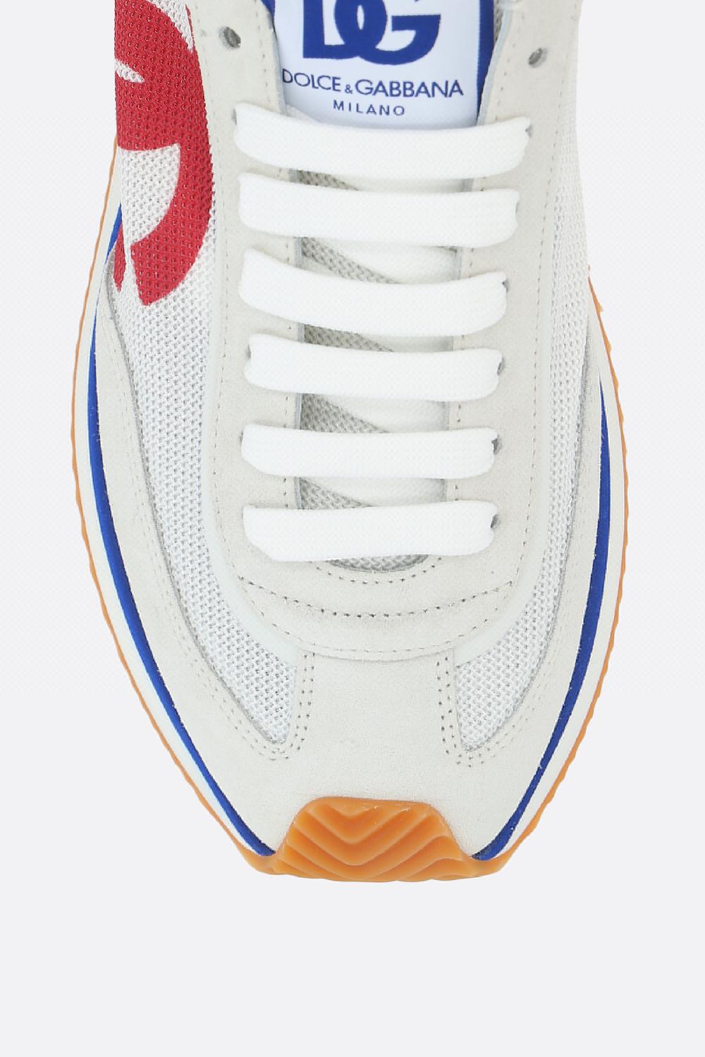 DOLCE & GABBANA sneaker Dragon in rete e suede 50% di sconto per tempo limitato