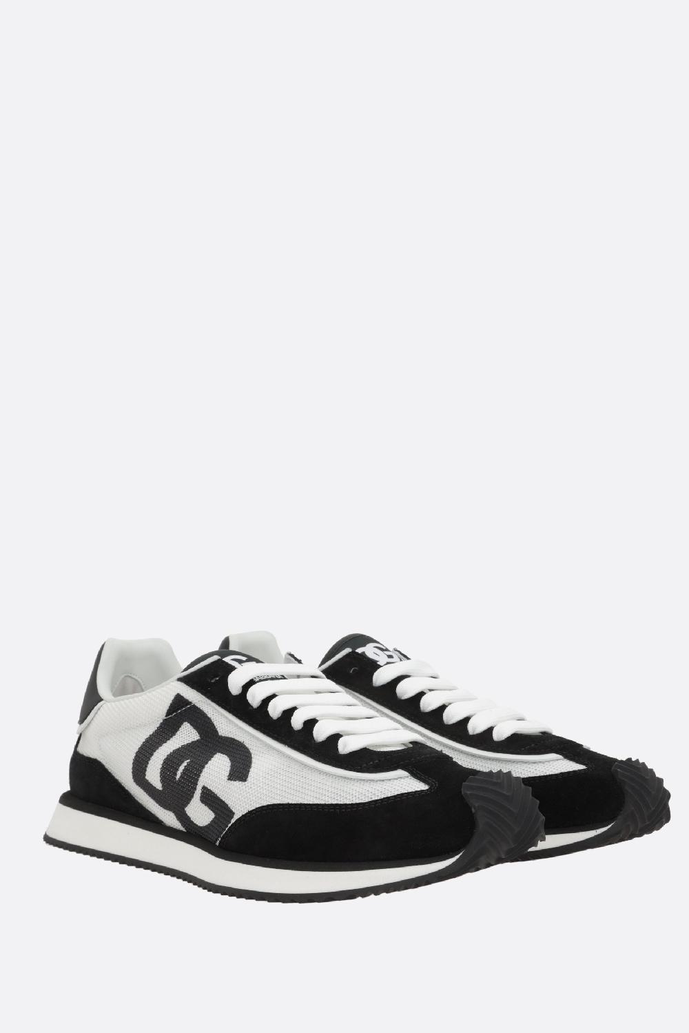 DOLCE & GABBANA sneaker Dragon in rete e suede 2025
