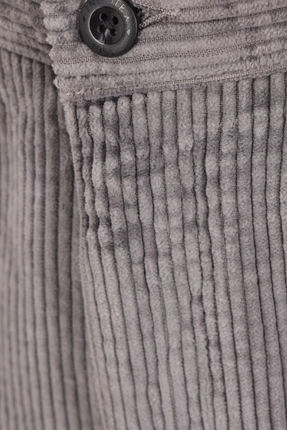 INCOTEX pantalone tapered-fit in velluto a coste Italy