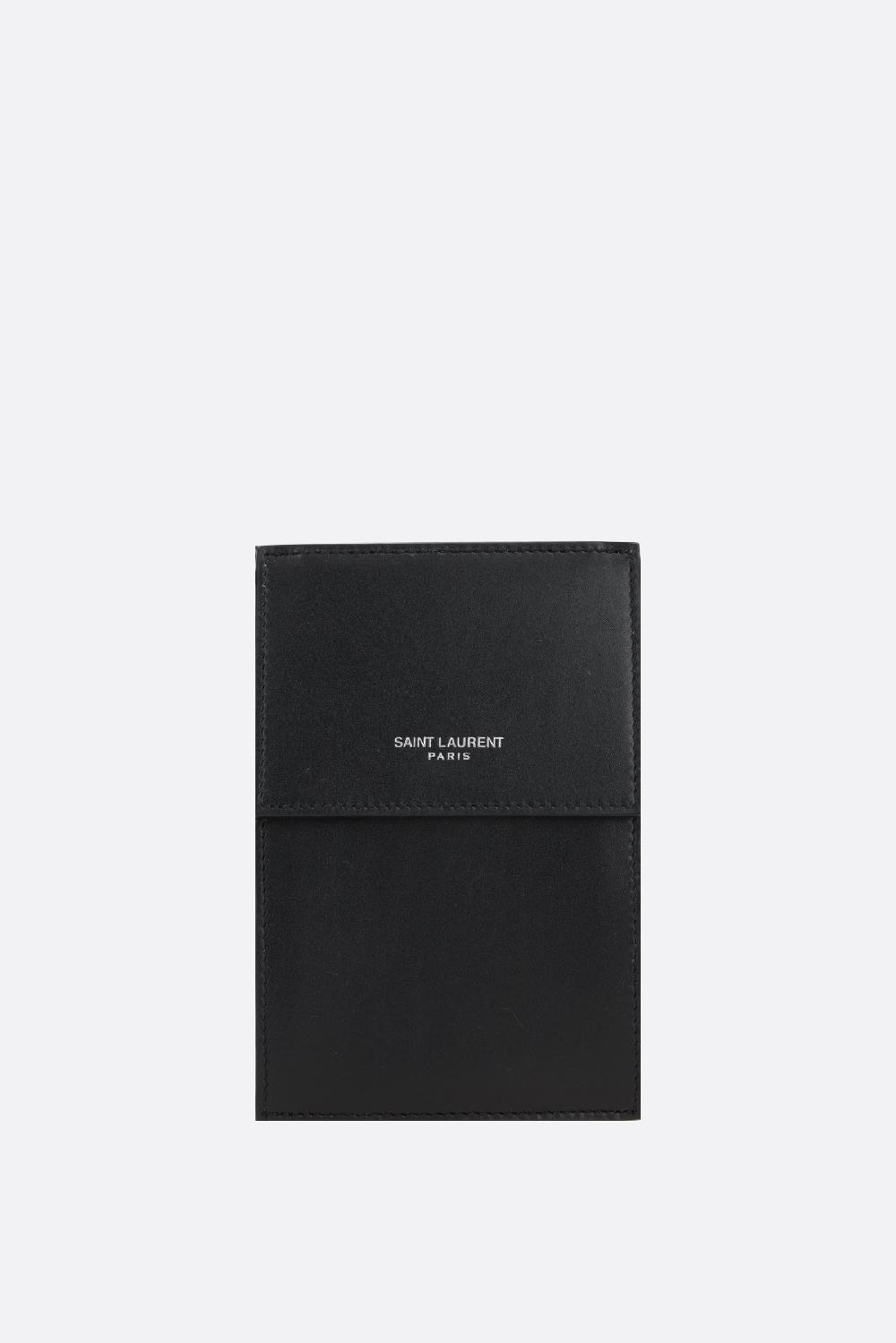 SAINT LAURENT mini borsa in pelle liscia Italia