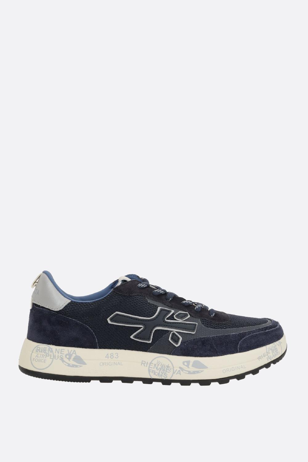 PREMIATA sneaker Nous in un mix di materiali In Linea