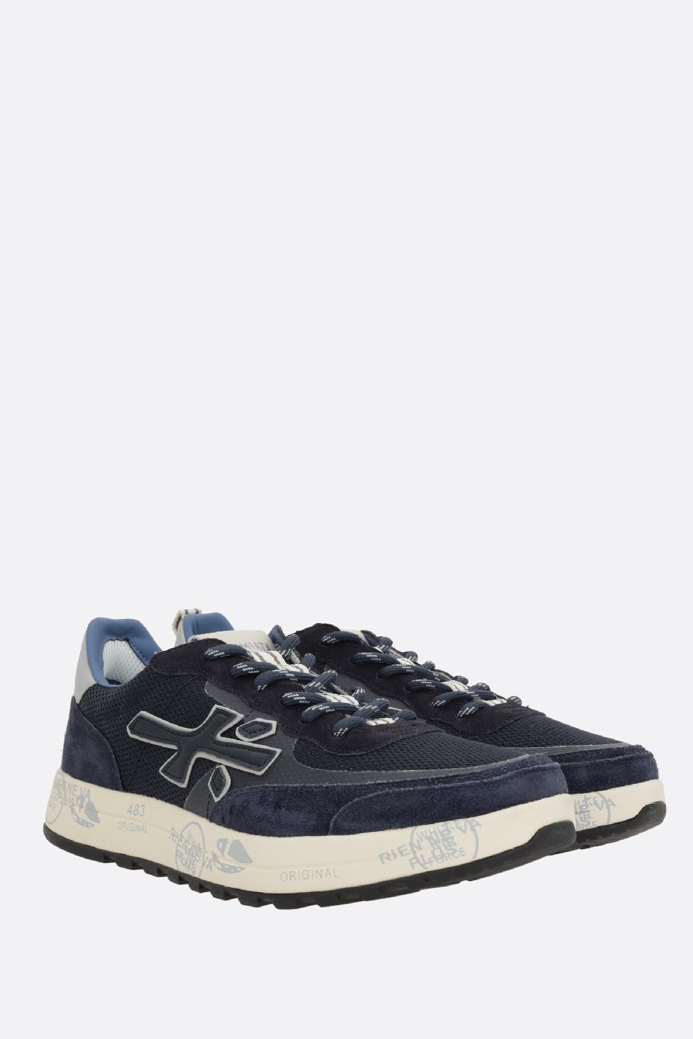 PREMIATA sneaker Nous in un mix di materiali In Linea