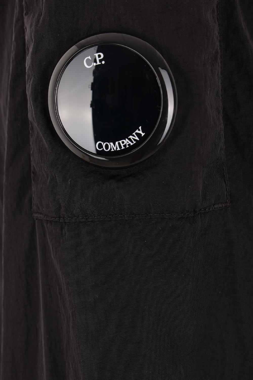 C.P. COMPANY giacca camicia Lens realizzata in tessuto Chrome-R Nuovo
