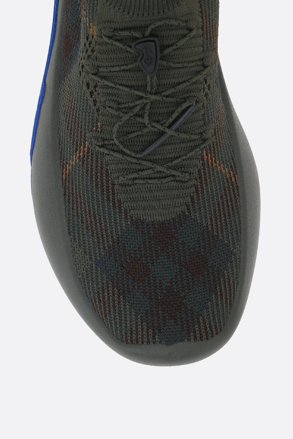 BURBERRY sneaker Neptune in maglia Check Vendita