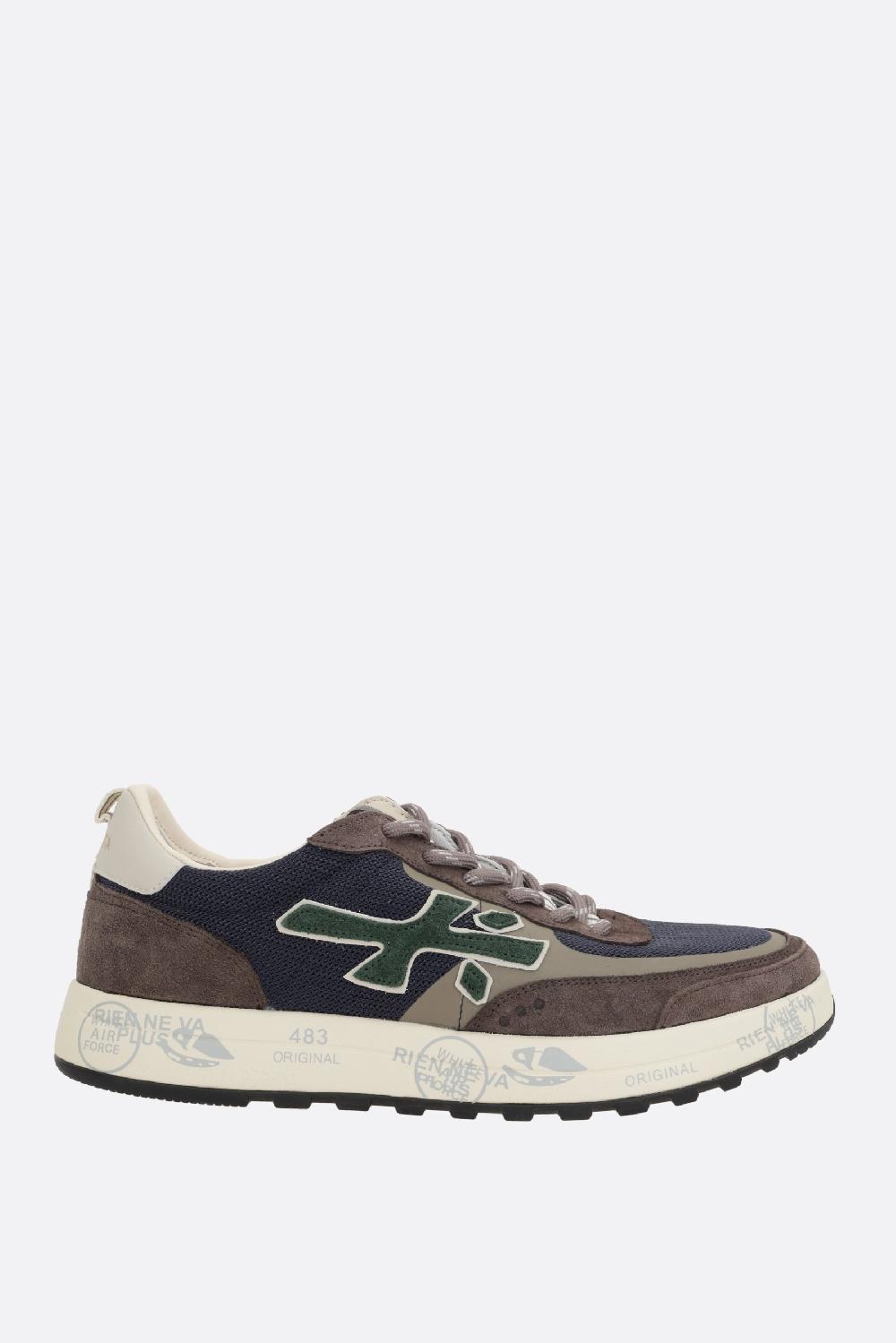 PREMIATA sneaker Nous in un mix di materiali Spedizione Gratuita