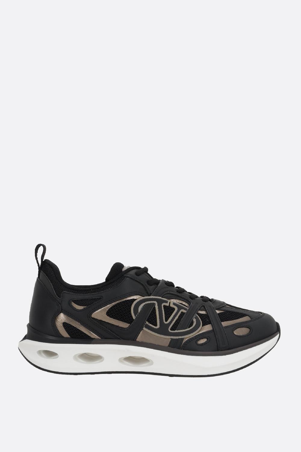 VALENTINO GARAVANI sneaker Vlogo Easyjog in pelle e tessuto