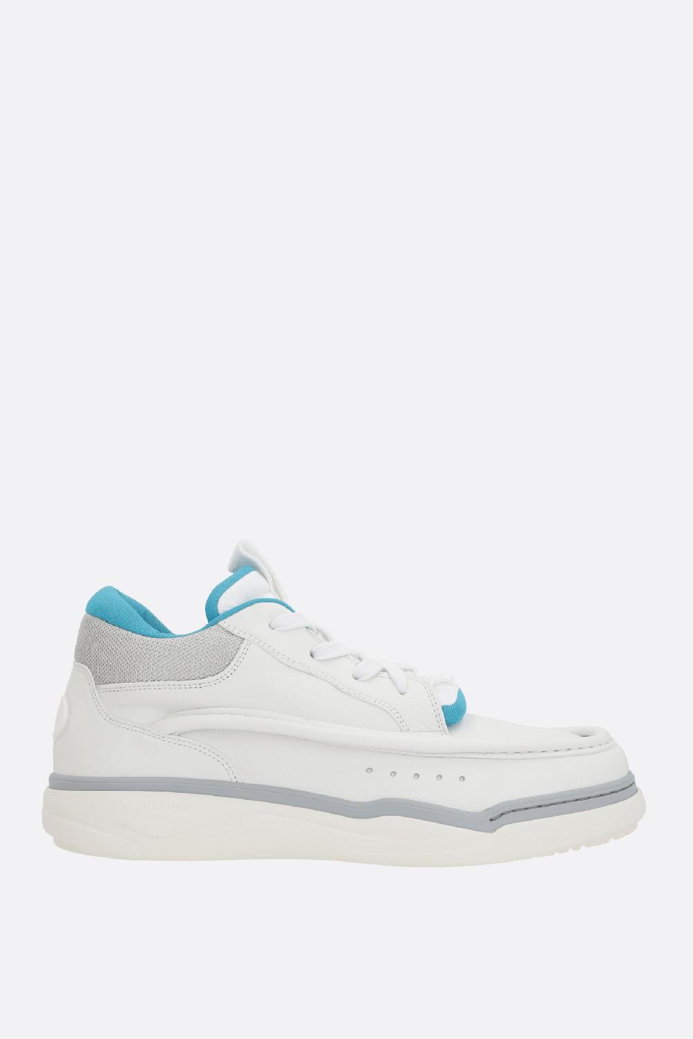 VALENTINO GARAVANI sneaker Runboot in pelle liscia e rete Acquista Ora