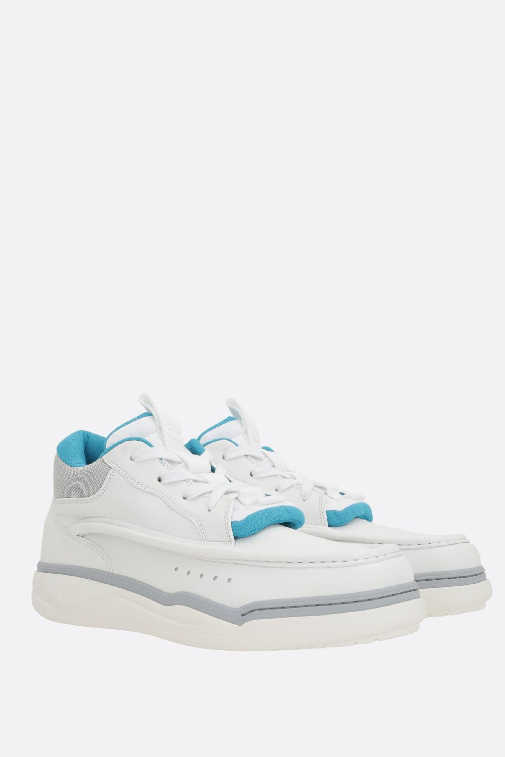 VALENTINO GARAVANI sneaker Runboot in pelle liscia e rete Acquista Ora