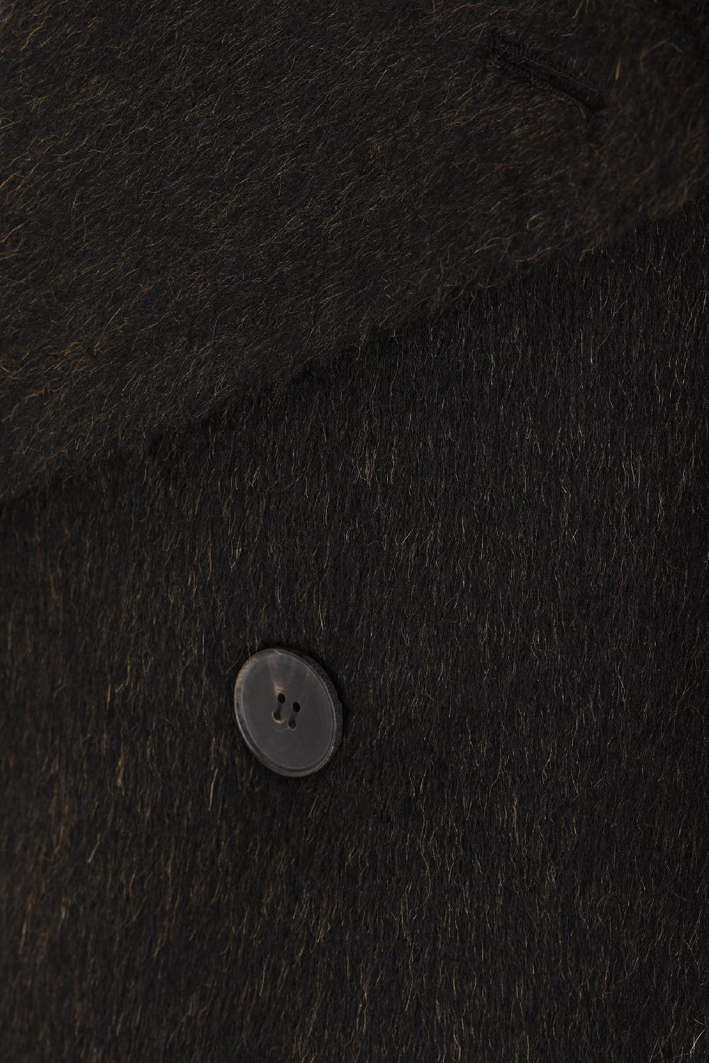 VALENTINO GARAVANI cappotto doppiopetto in misto lana mohair Promozione Limitata