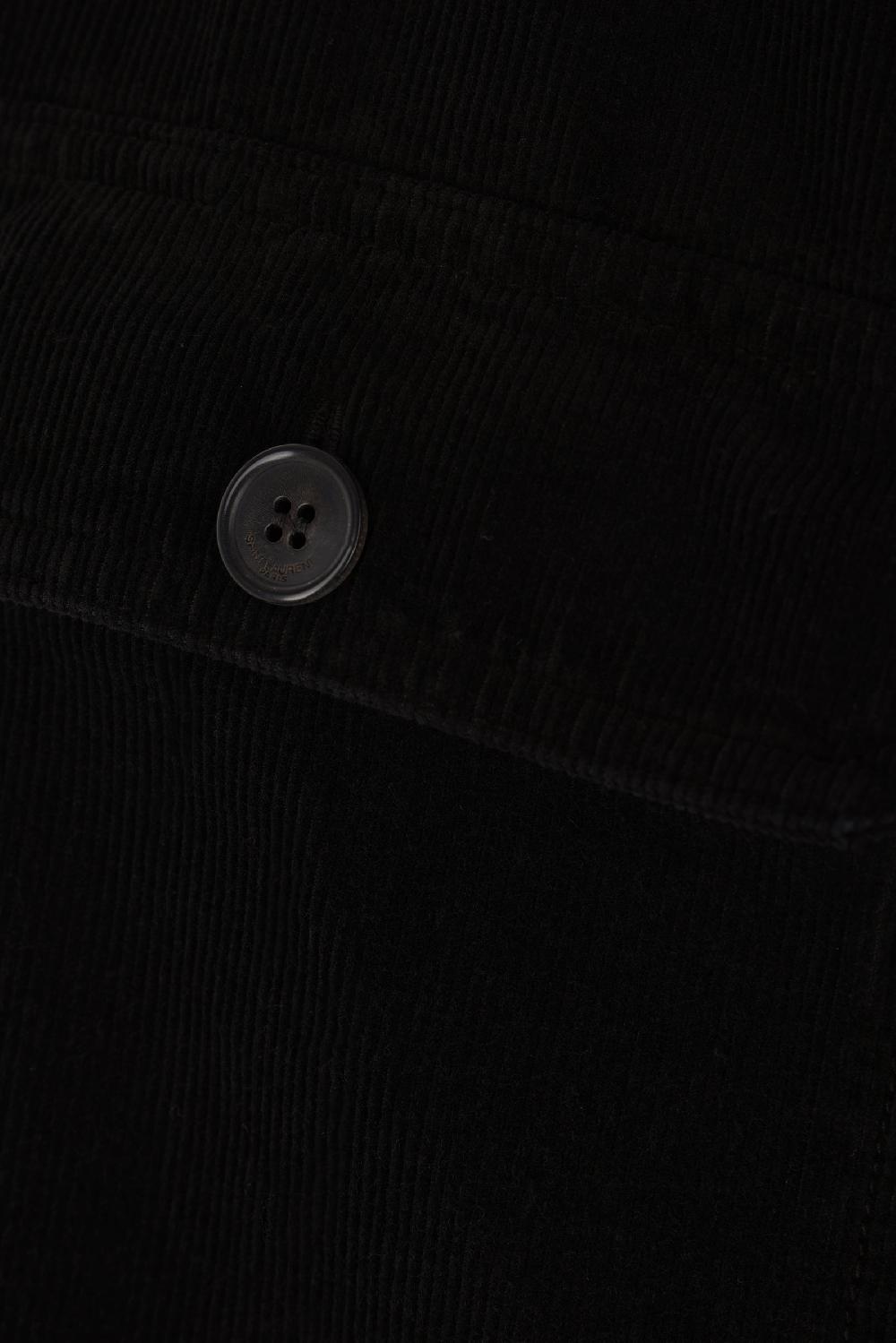 SAINT LAURENT camicia in velluto a coste Shopping Online