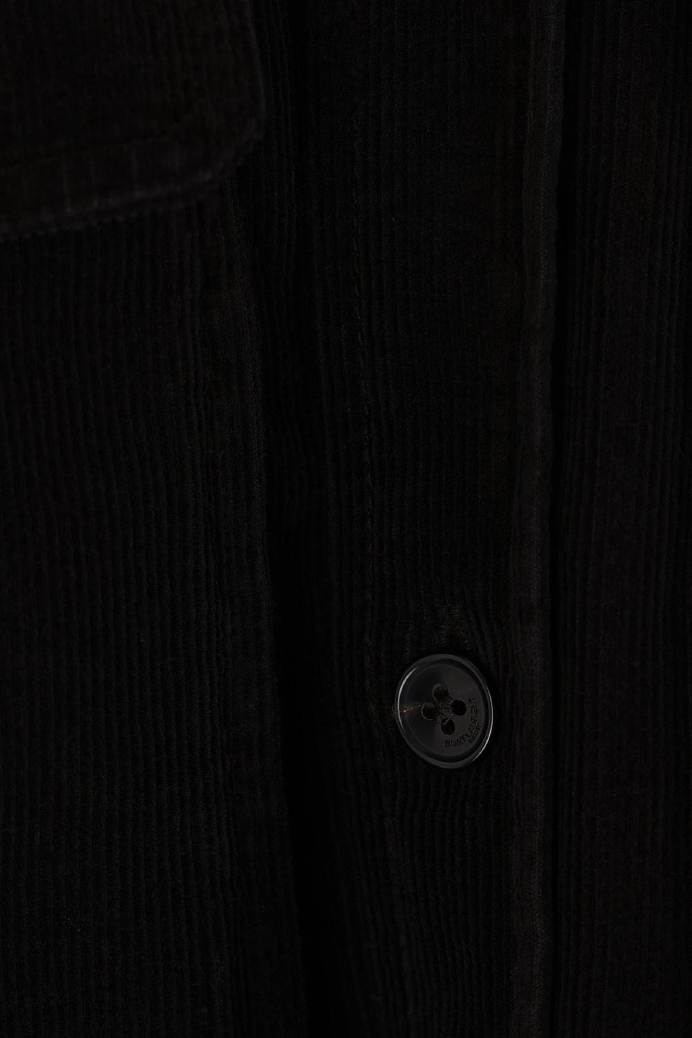 SAINT LAURENT camicia in velluto a coste Shopping Online