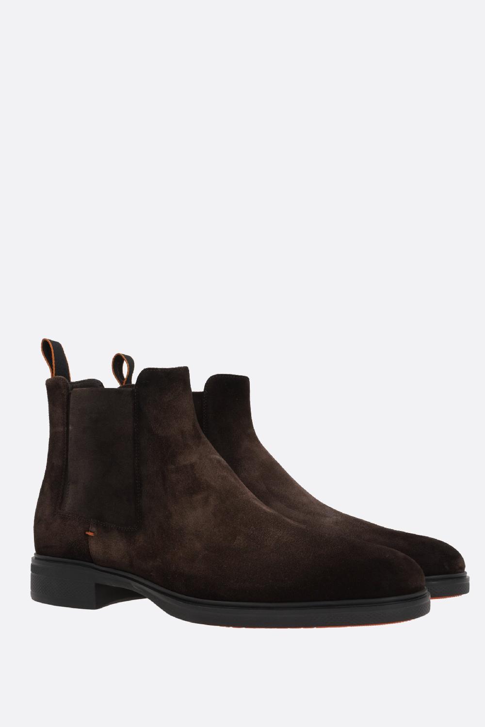 SANTONI stivaletto Easy in suede Affare Del Giorno
