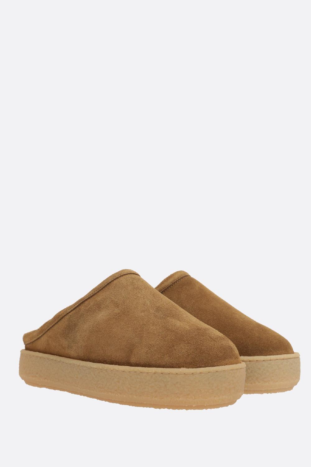 ISABEL MARANT mule flat Fozee in suede Outlet