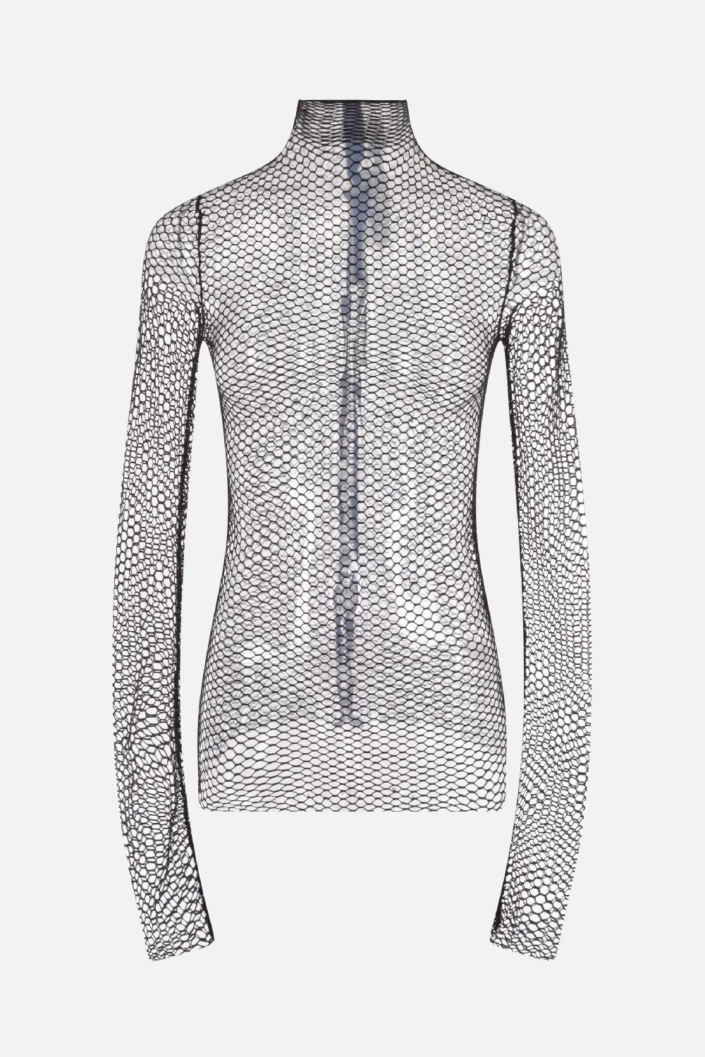 REV top a maniche lunghe The Sam in mesh Vendite Flash