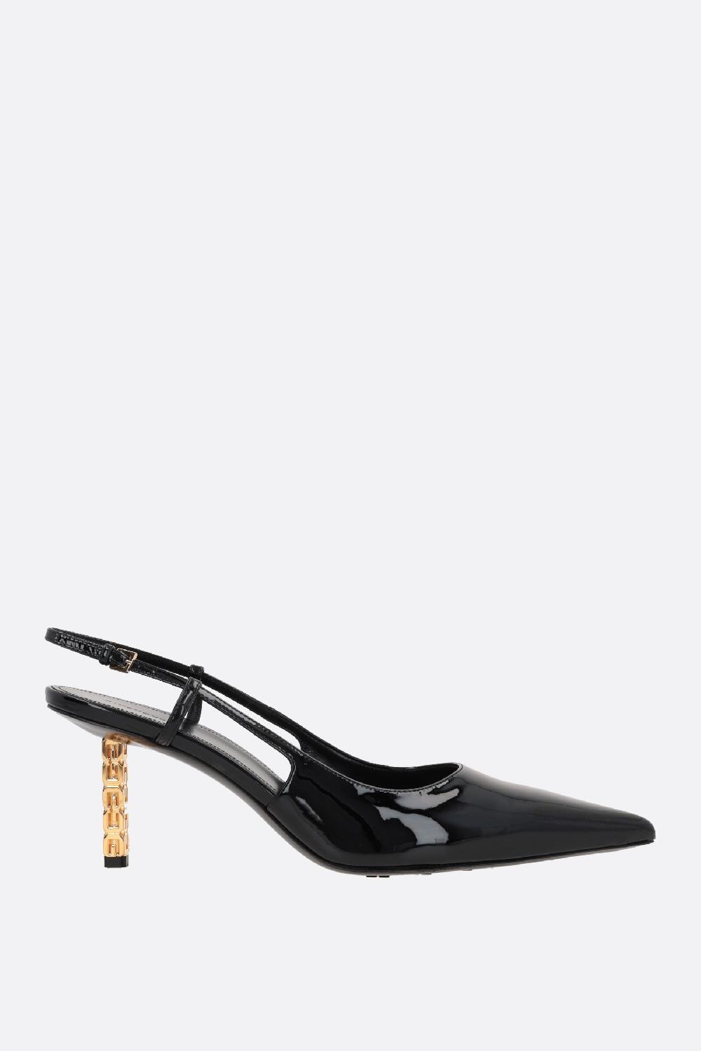 GIVENCHY slingback G Cube in vernice