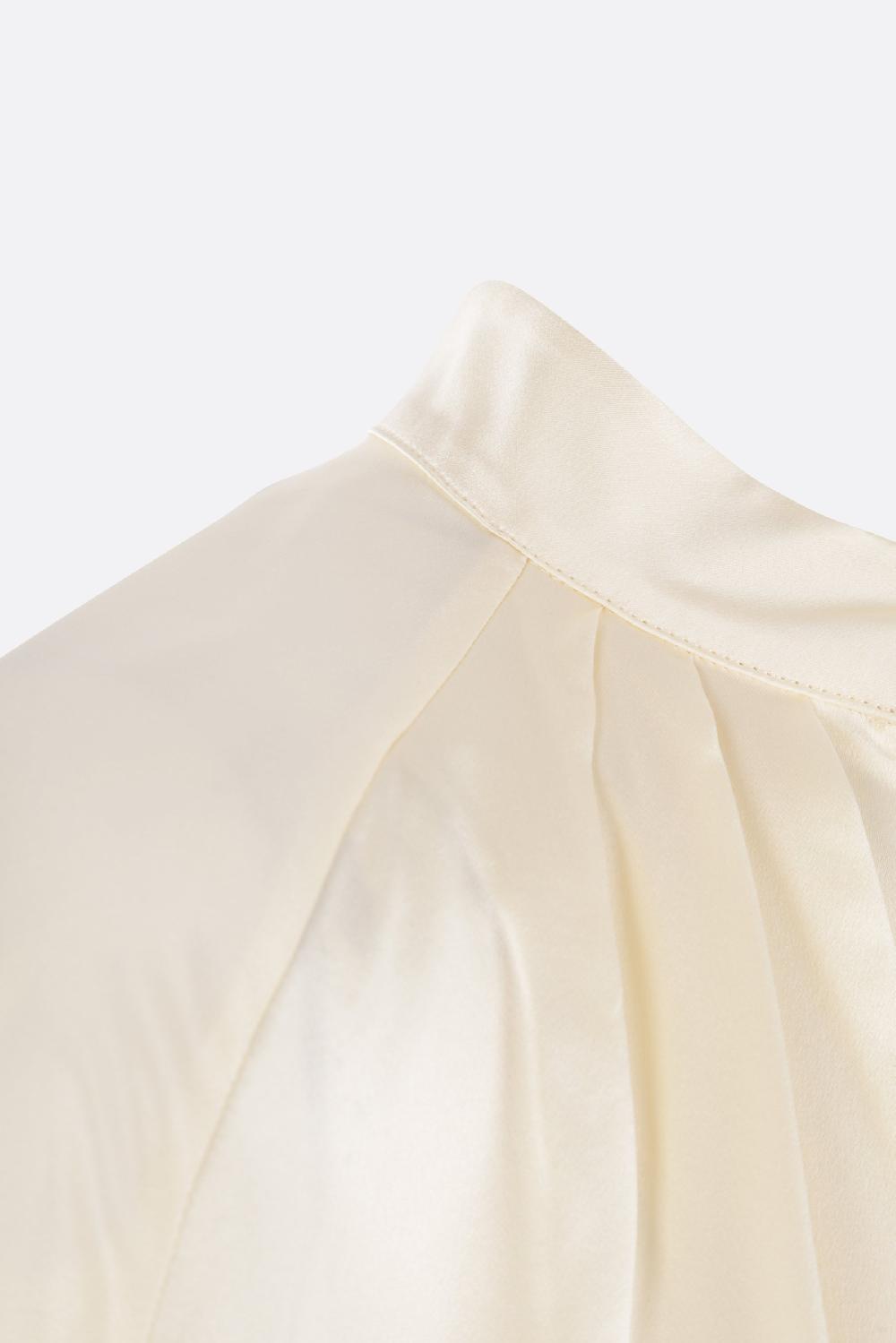 MAX MARA blusa Tamigi in raso Sconto di tempo limitato