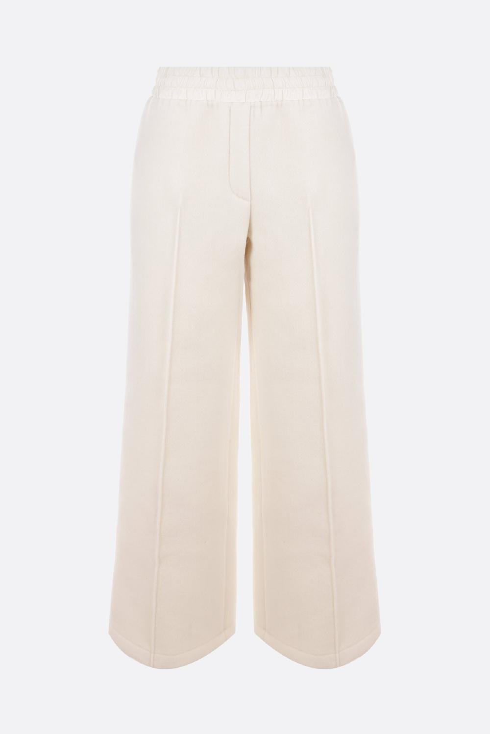 JIL SANDER pantalone a gamba larga in lana