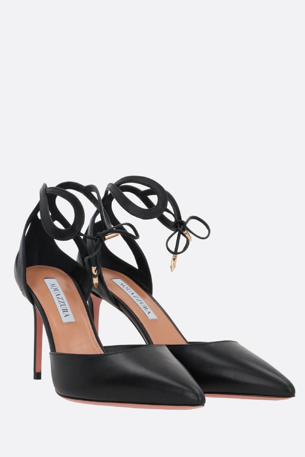 AQUAZZURA décolleté Tessa in pelle liscia Offerta esclusiva