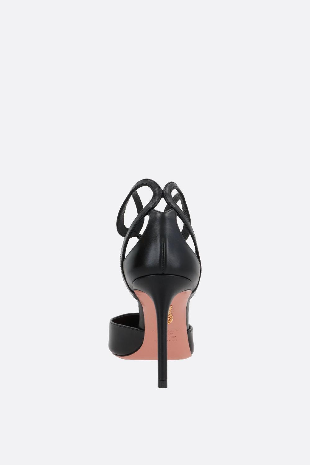 AQUAZZURA décolleté Tessa in pelle liscia Offerta esclusiva