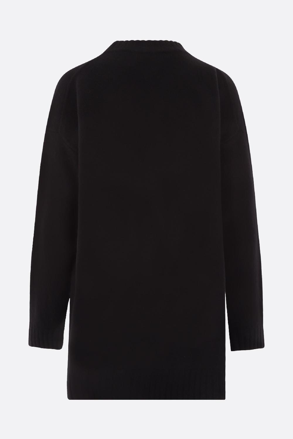 JIL SANDER pullover oversize in lana Cyber Monday