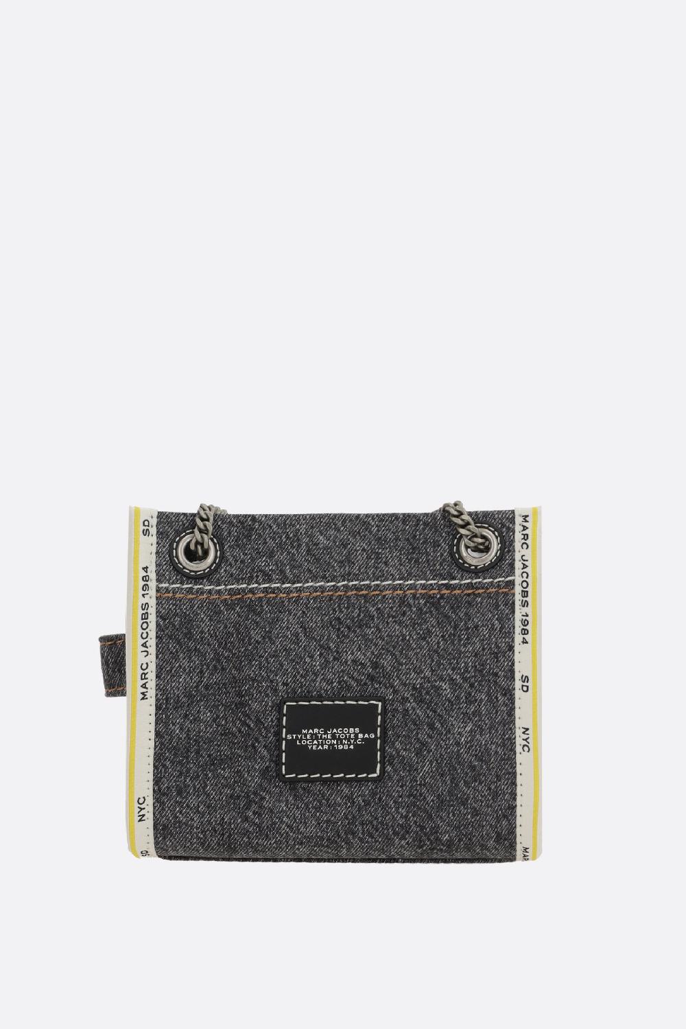 MARC JACOBS borsa The Denim Chain Crossbody Tote Bestseller
