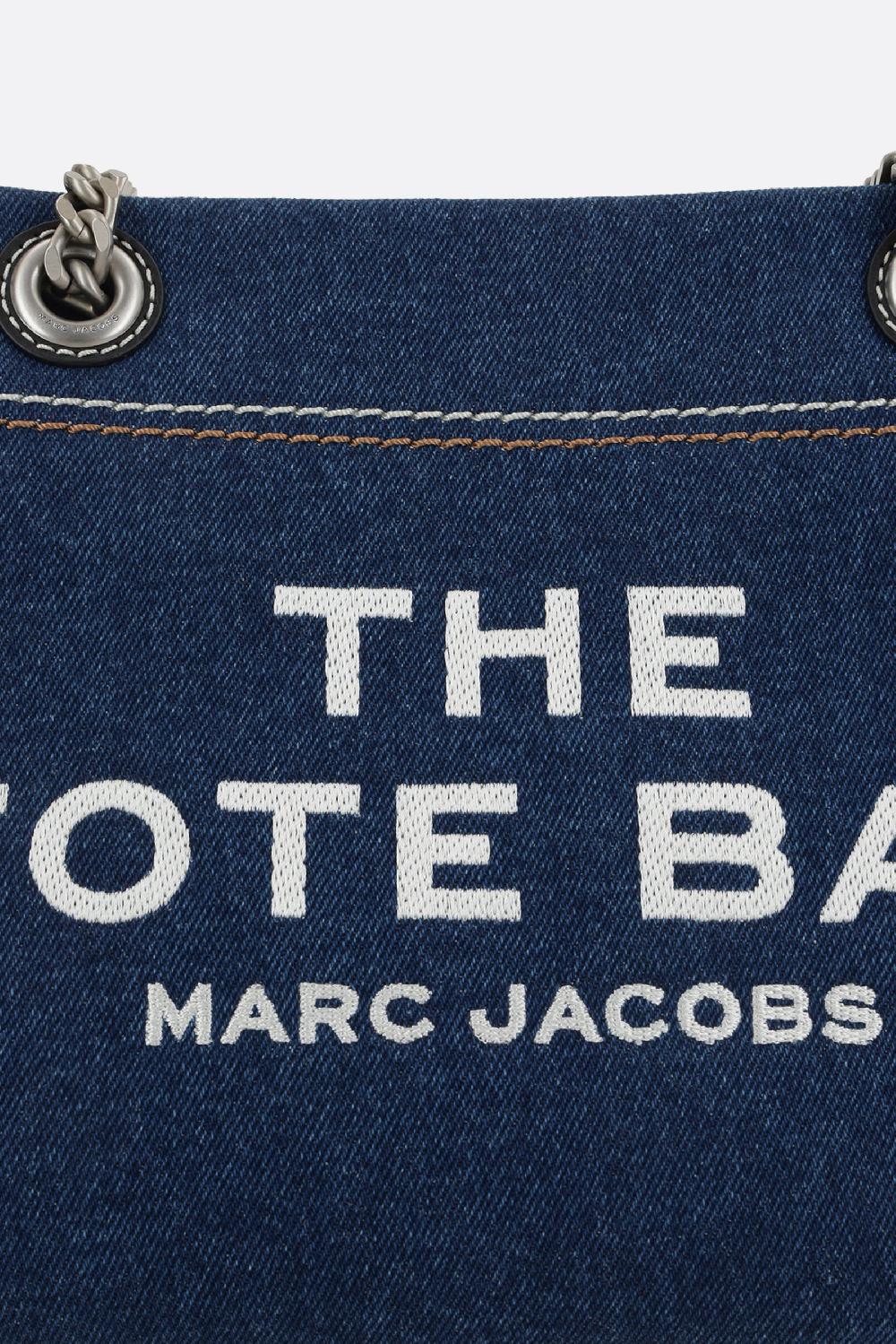 MARC JACOBS borsa The Denim Chain Small Tote Offerte stagionali