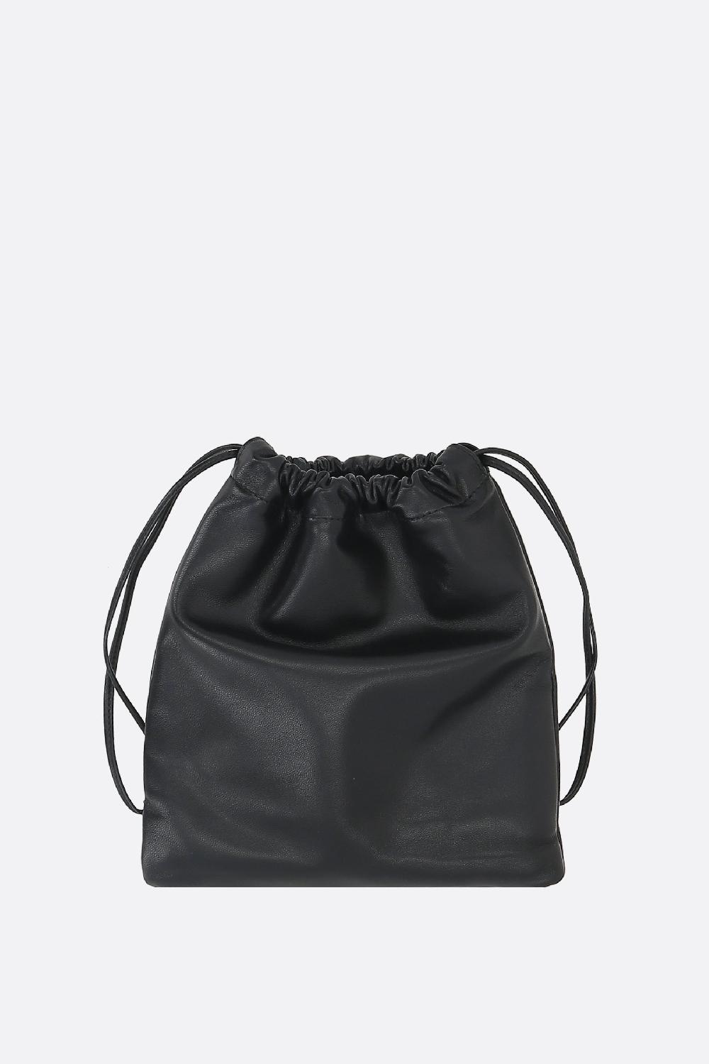 MIU MIU pouch in nappa con logo Offerta settimanale