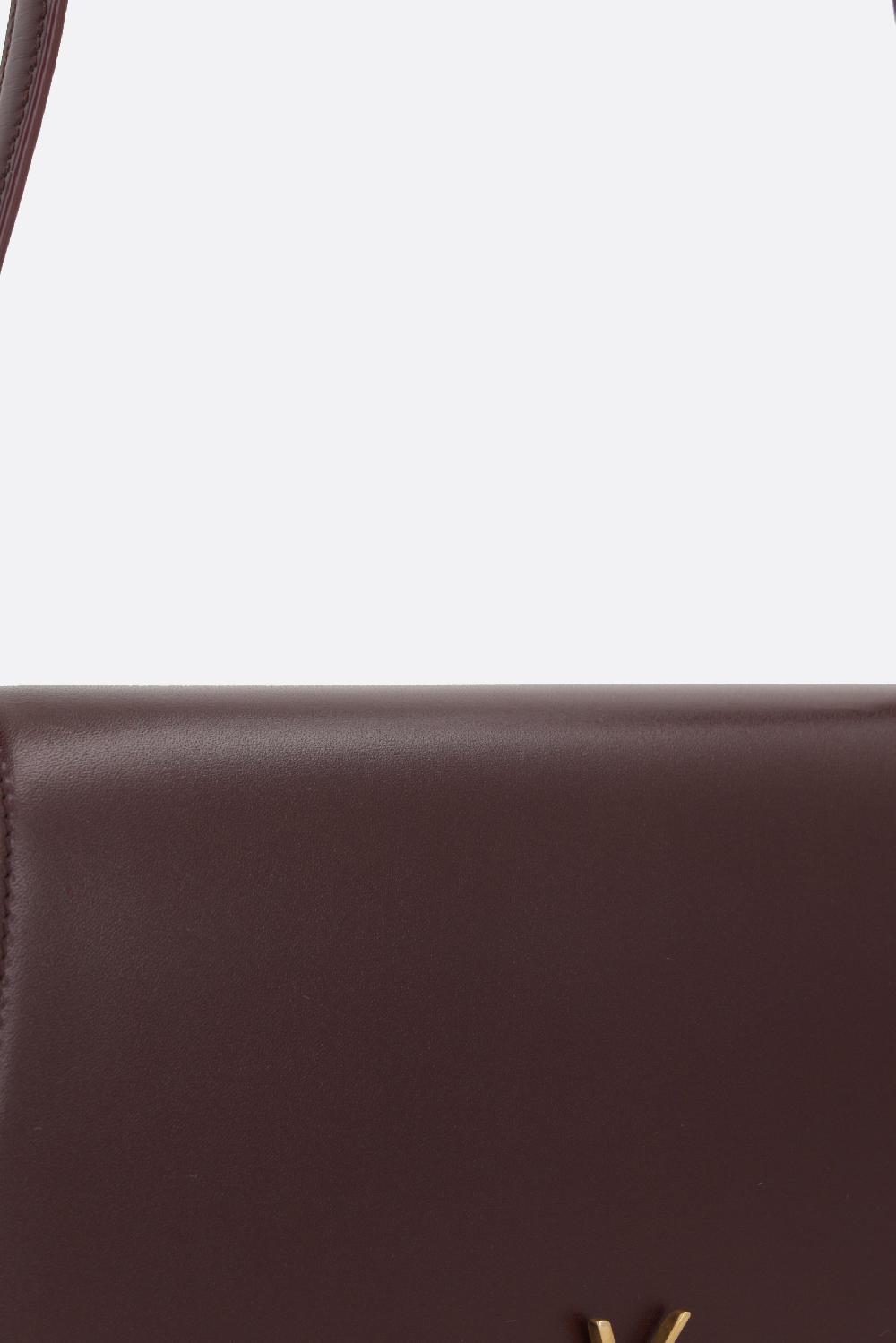SAINT LAURENT borsa a spalla Voltaire mini in pelle Box Ultimi tre giorni