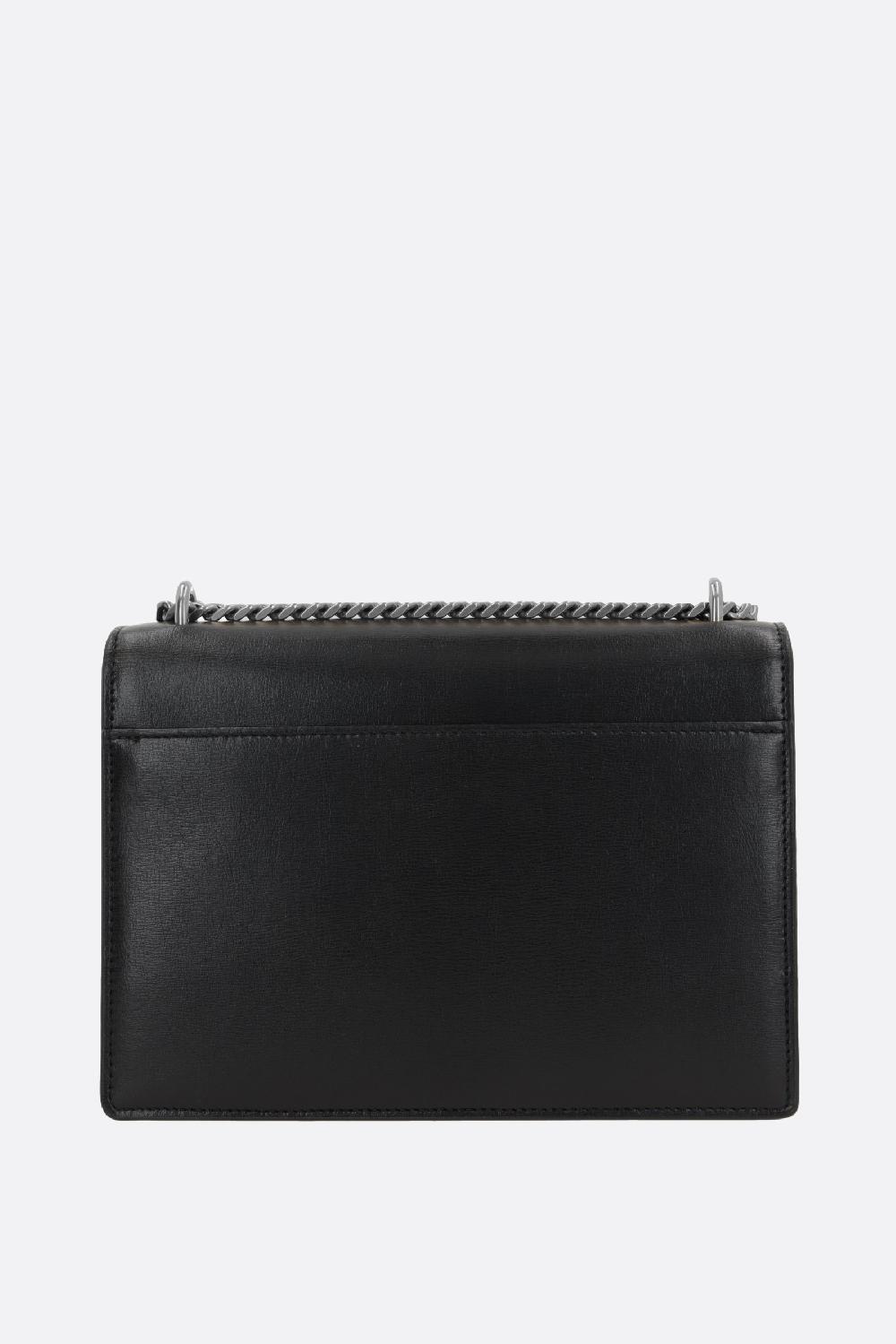 SAINT LAURENT borsa a spalla Sunset media in pelle liscia Ultimo giorno
