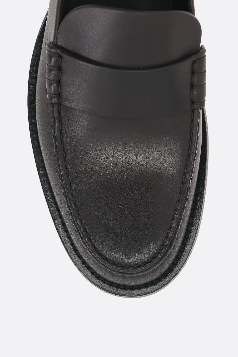 THE ROW mocassino Novus in pelle liscia Fino al 50% di sconto