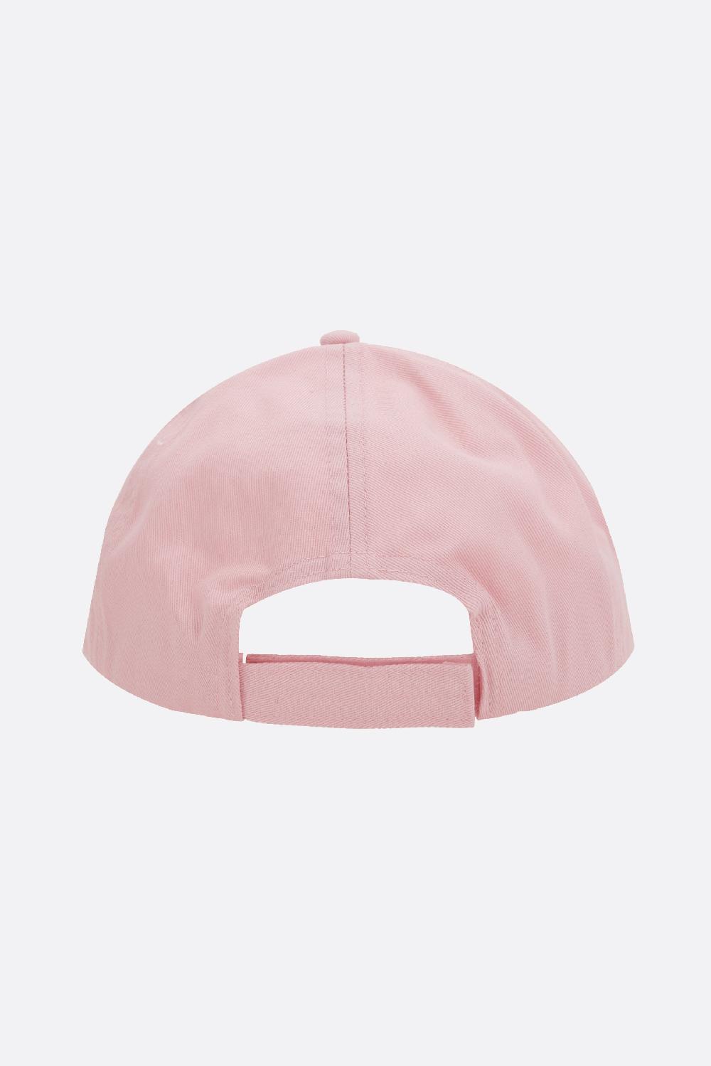 GANNI cappello baseball in gabardine ricamo logo Fino al 55% di sconto