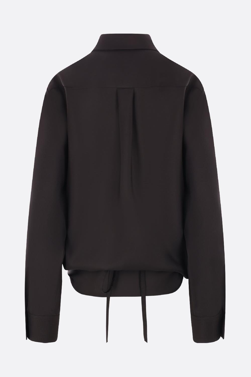 VALENTINO GARAVANI camicia in Techno Light Wool Super sconto