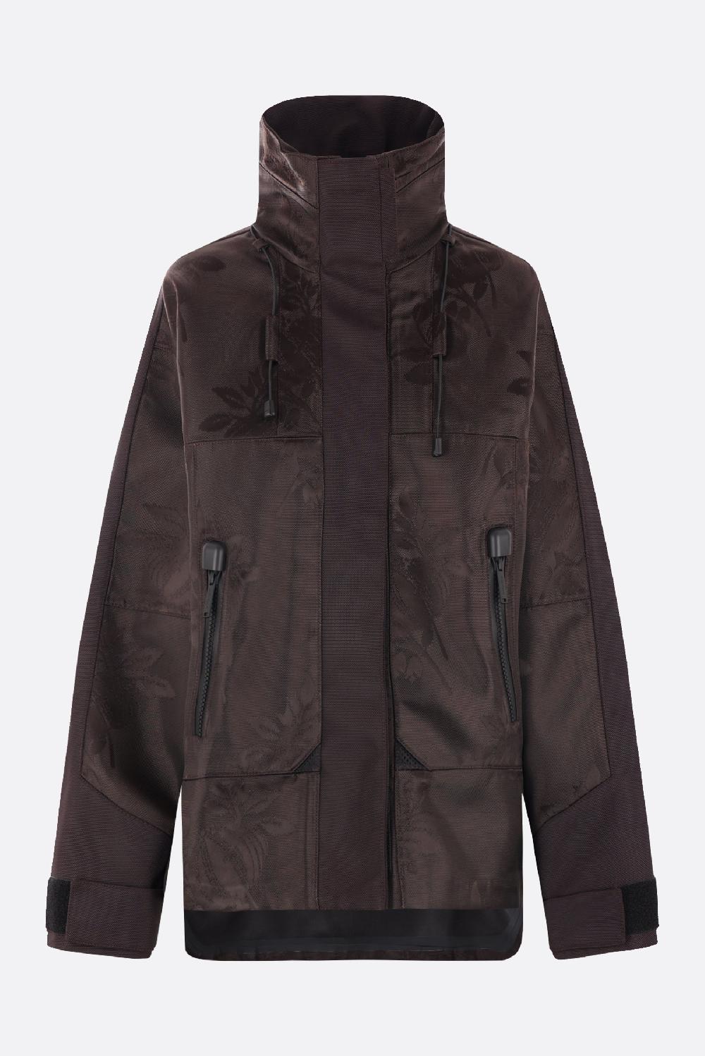 PRADA giubbotto in jacquard floreale Trasporto libero internazionale
