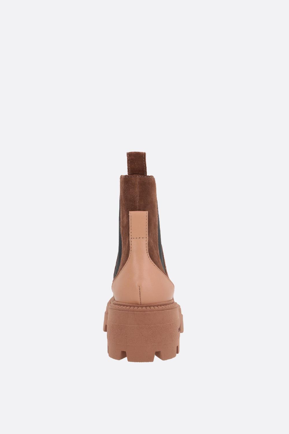 SERGIO ROSSI stivaletto chelsea sr Milla in suede Qualità